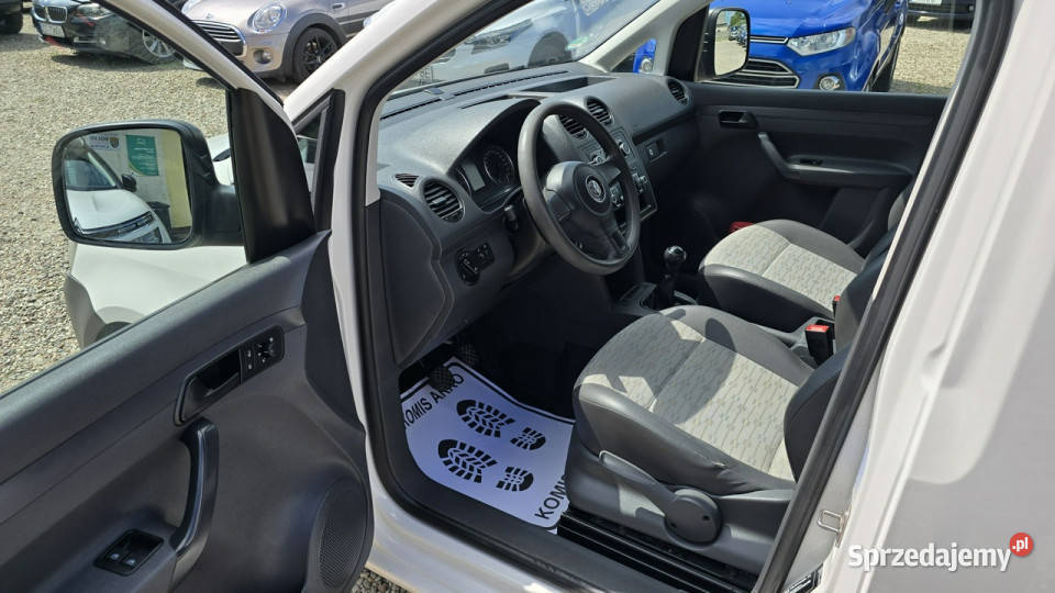 Volkswagen Caddy Serwisowany ASO wspomaganie kierownicy