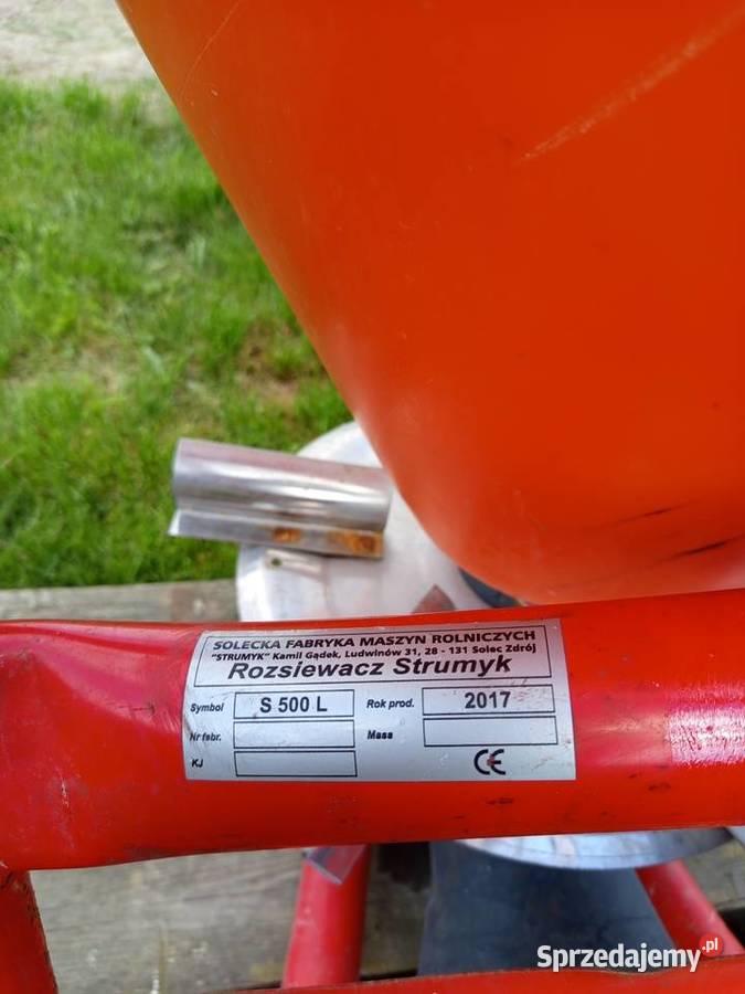 Rozsiewacz Lej 500 2017r Baćkowice