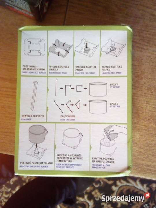 Zestaw do gotowania w terenie wojskowy Sport i Wypoczynek Kielce