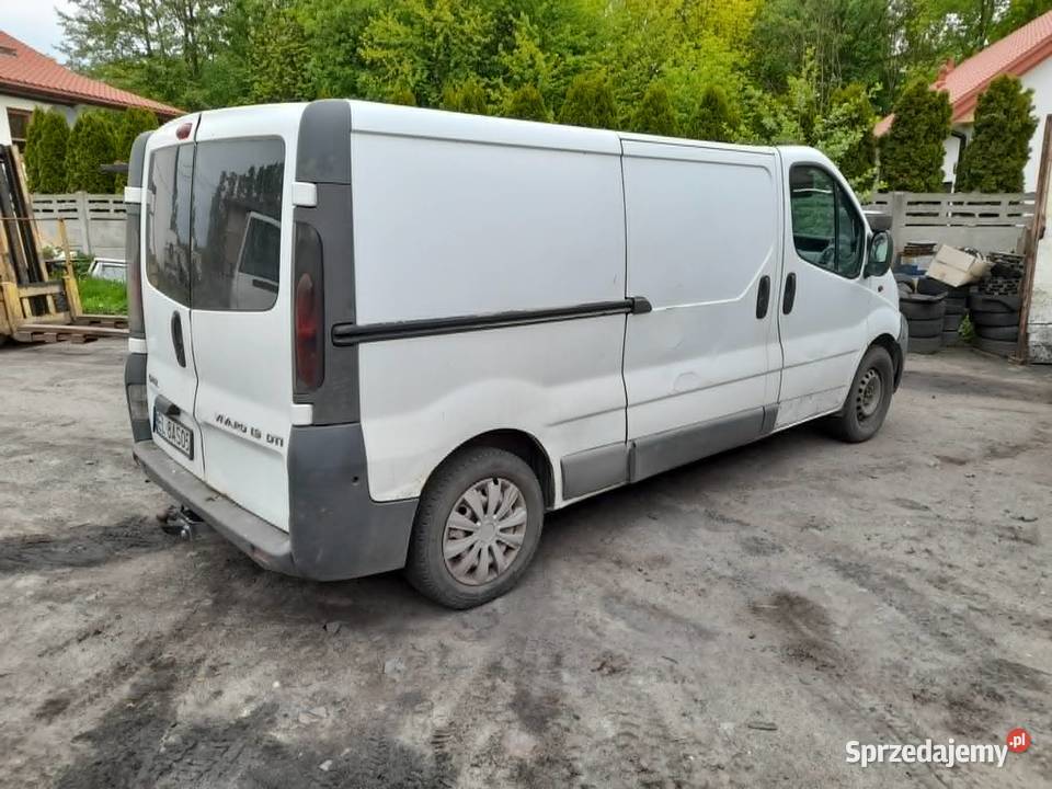 Opel Vivaro2002 r19 DTIUszkodzony SilniCałość nieuszkodzony Zduńska Wola