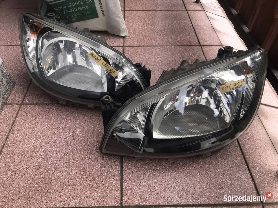 reflektor przód skoda citigo 1ST Kozy