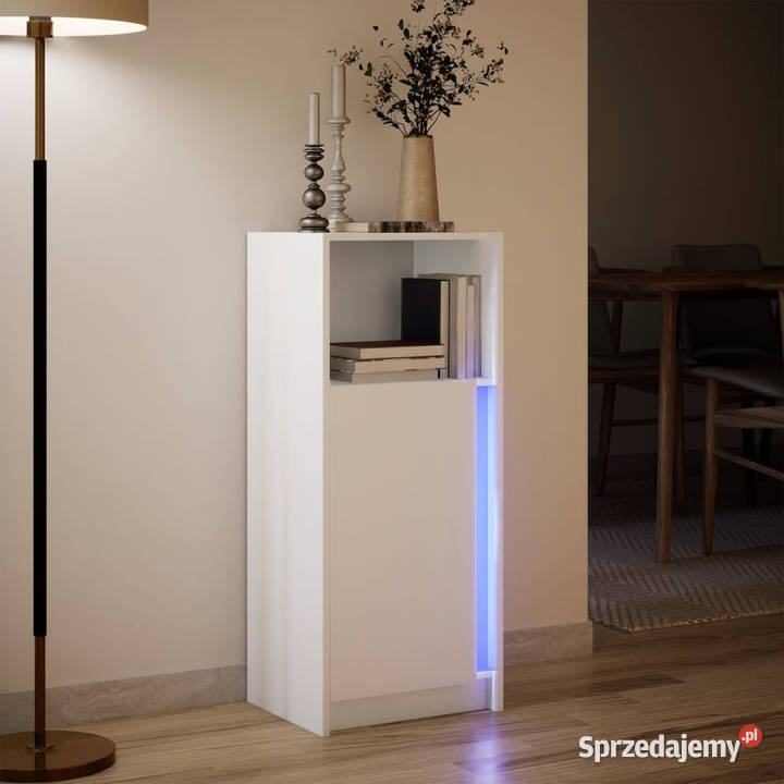 Szafka z LED biała 425x34x100 materiał Warszawa sprzedam