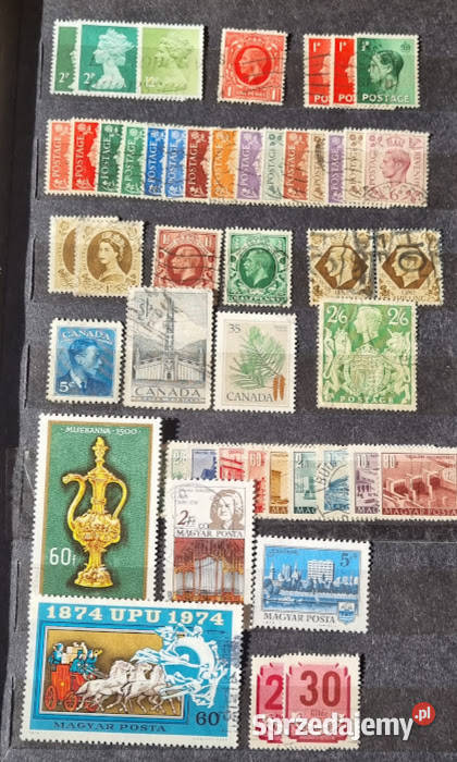 Znaczki zagraniczne różne Zielona Góra sprzedam