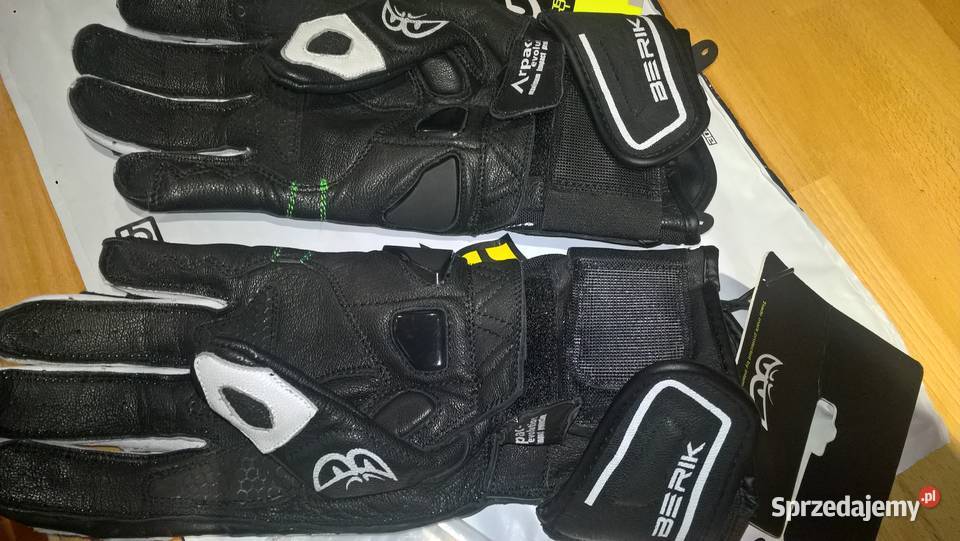 Rekawiczki motocyklowe sportowe BERIK GP Mysłowice