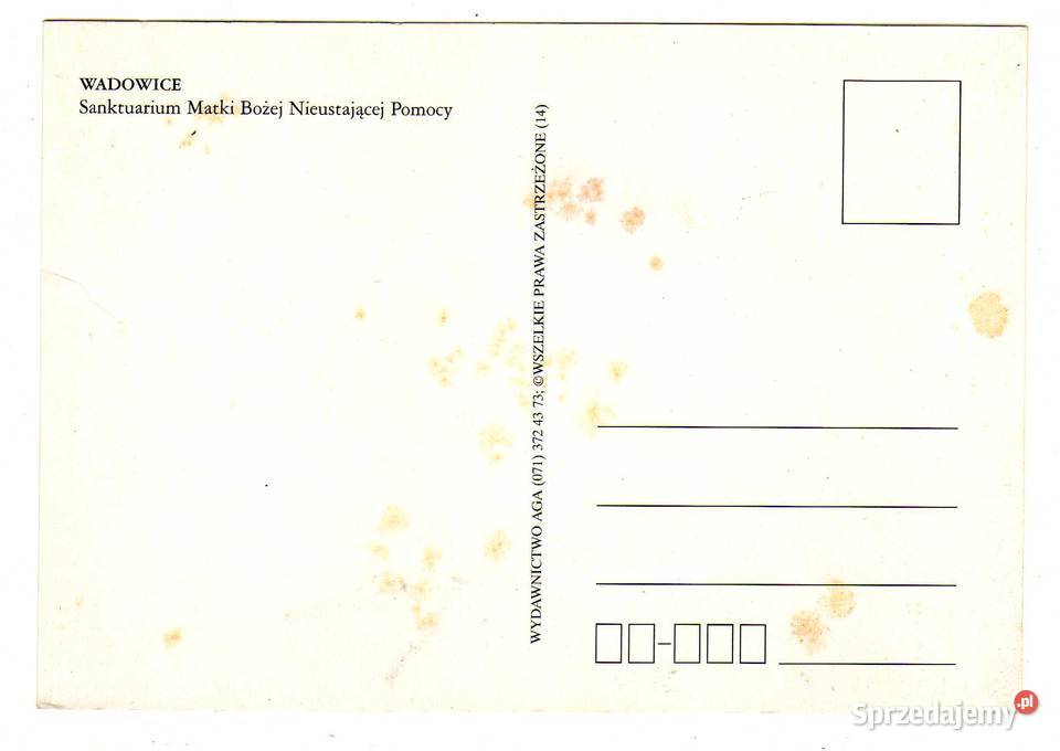 WADOWICE POCZTÓWKA WIELOWIDOKOWA Krynki sprzedam