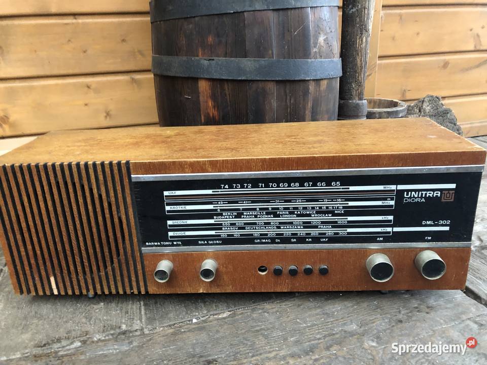 Radio Unitra Diora DML302 Pozostałe Ciepielów sprzedam