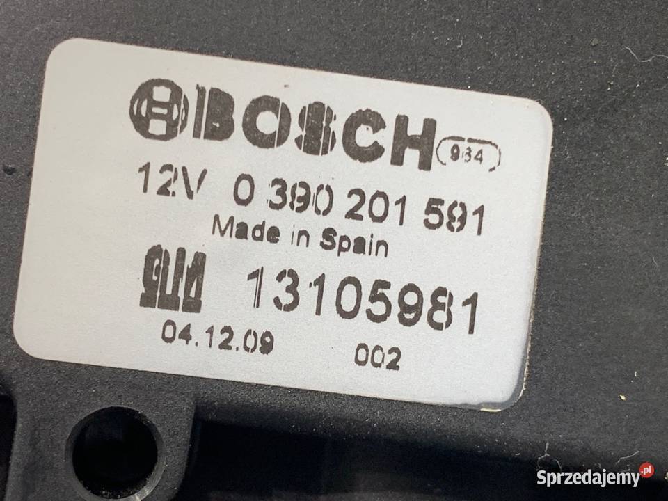 SILNIK WYCIERACZEK TYŁ OPEL ASTRA H 13105981