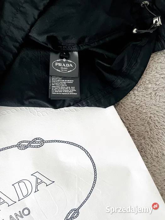 Nowa Kurtka PRADA Milano Hooded oryginał Kurtki i płaszcze