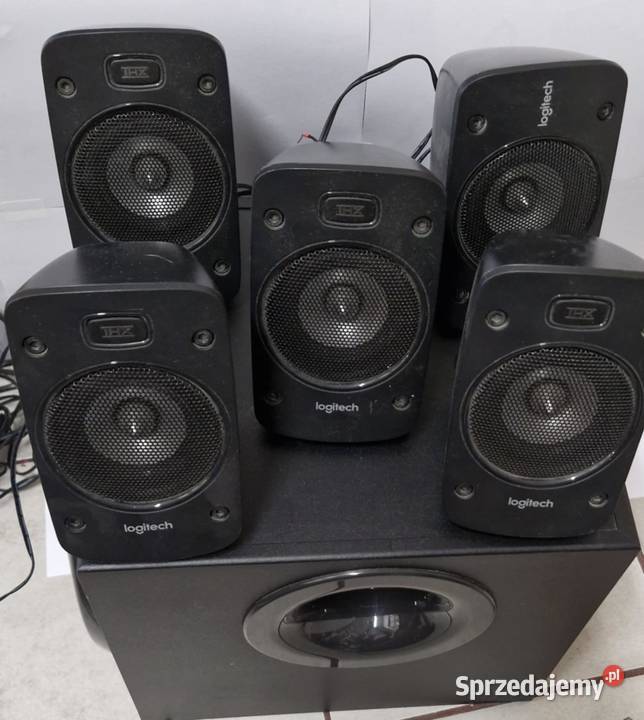 Zestaw głośników 51 Logitech Z906 500 W czarny