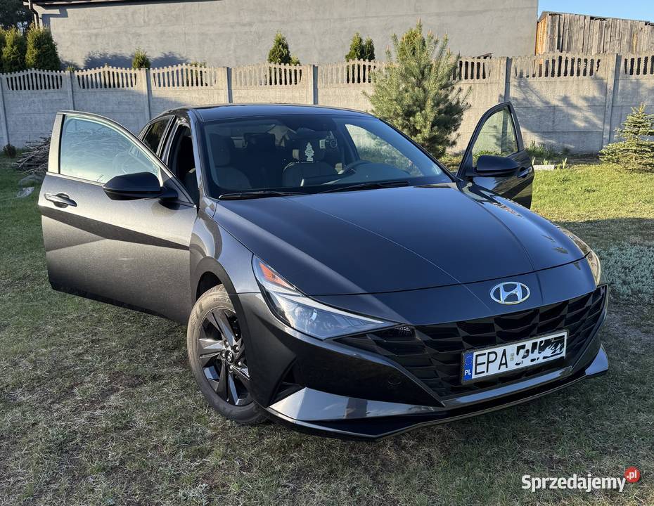 Hyndai Elantra 2022 MPI LPG Rok produkcji 2022 Pabianice