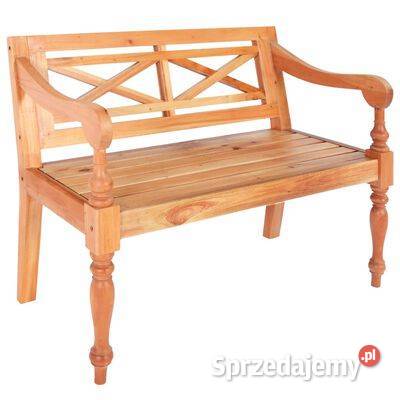 Ławka Batavia 98 lite drewno mahoniowe Warszawa