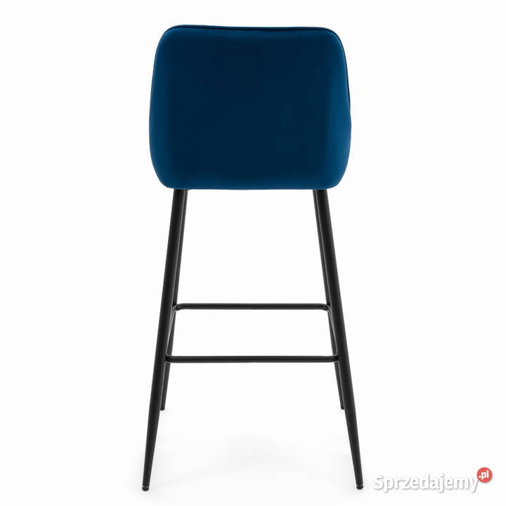 Granatowy Hoker Tapicerowany Passo Wysyłka 24H Tarchały Małe sprzedam