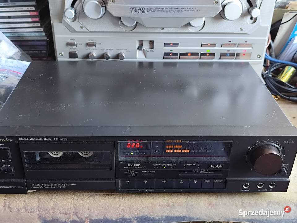 deck kasetowy Technics RSB 505 Mosty