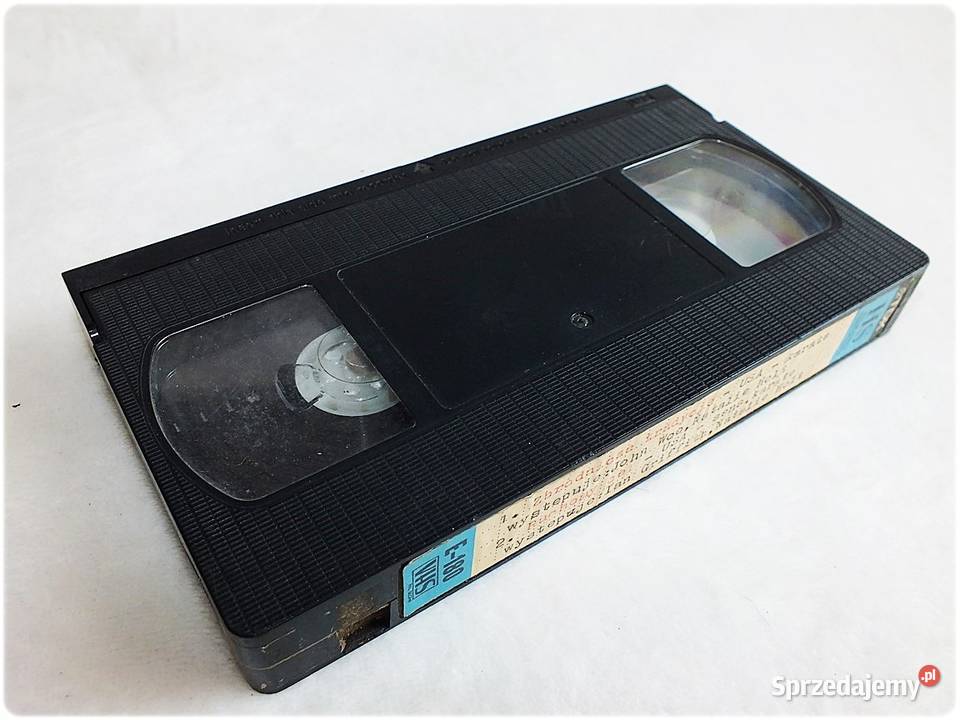 Kaseta VHS KONICA 180 minut Nagrane Filmy sprzedam