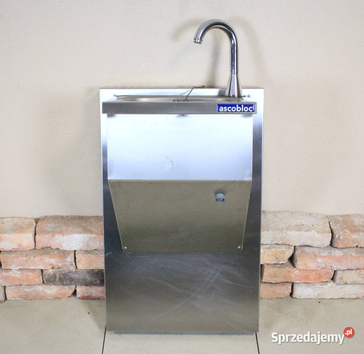 Umywalka bezdotykowa podwieszana stal nierdzewna Pszczyna