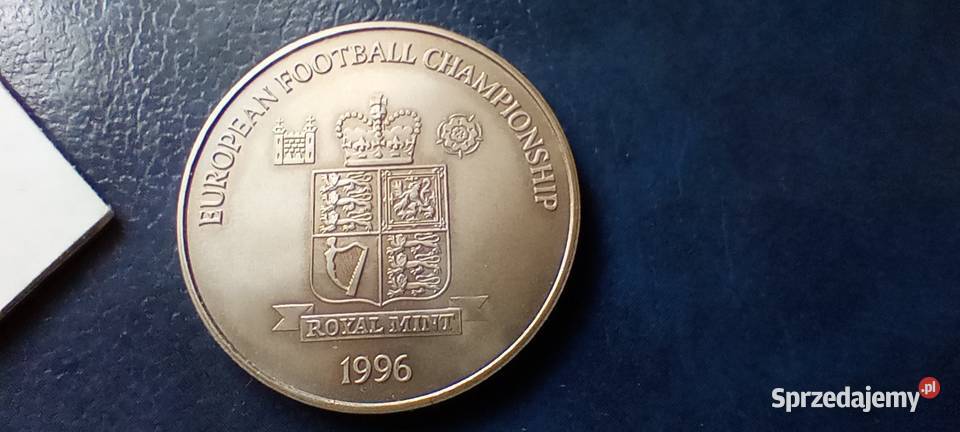 Stare monety Royal Mint 1996 Niemcy 1972 UEFA Lesko