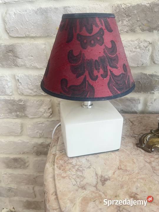 Piękna lampka porcelanowa Żary