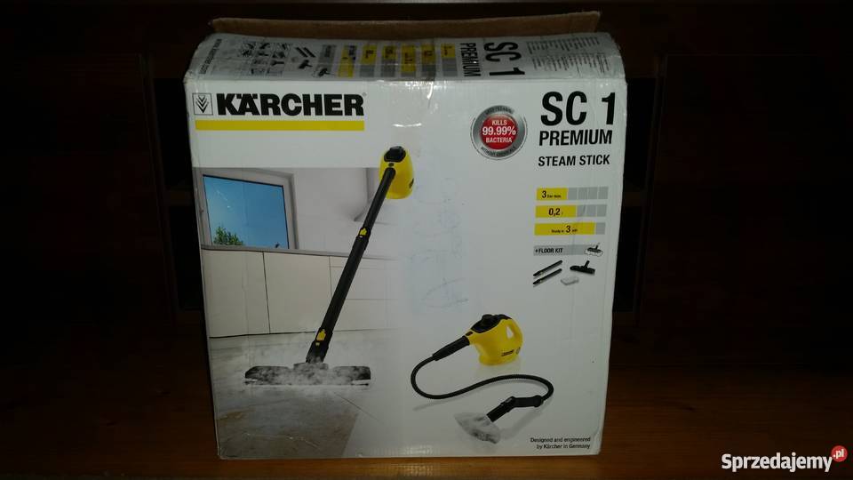 Karcher sc 1 premium z zestawem podłogowym Pabianice sprzedam