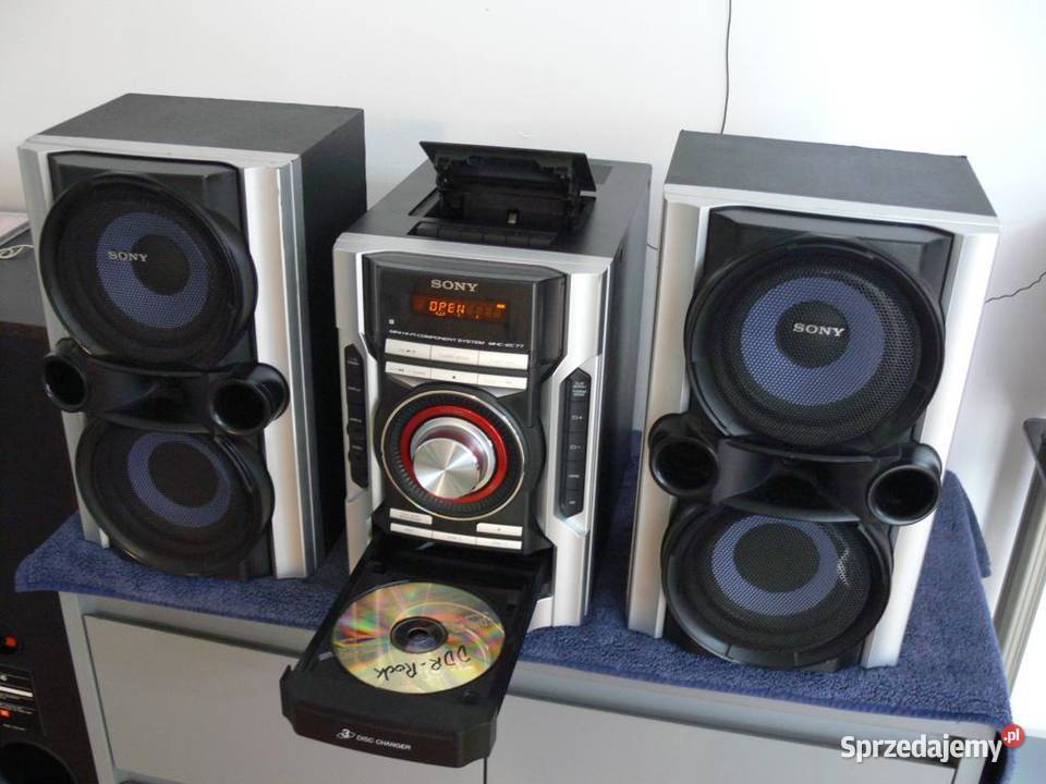 Wieża stereo Sony HCDEC77 kolumny 2 x 130 wat Jasło
