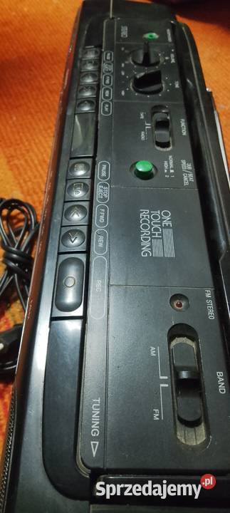 Radiomagnetofon Sanyo jamnik Augustów