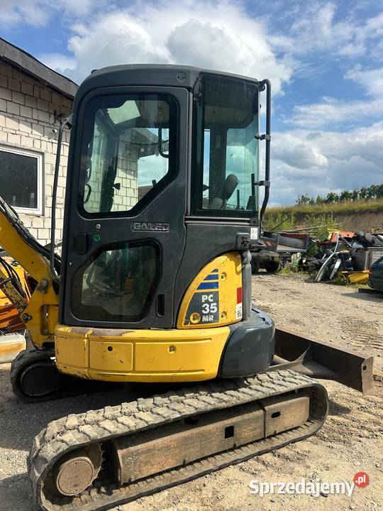 Minikoparka Gąsienicowa KOMATSU PC35 PC35MR2 pełny VAT Koparki Tymowa