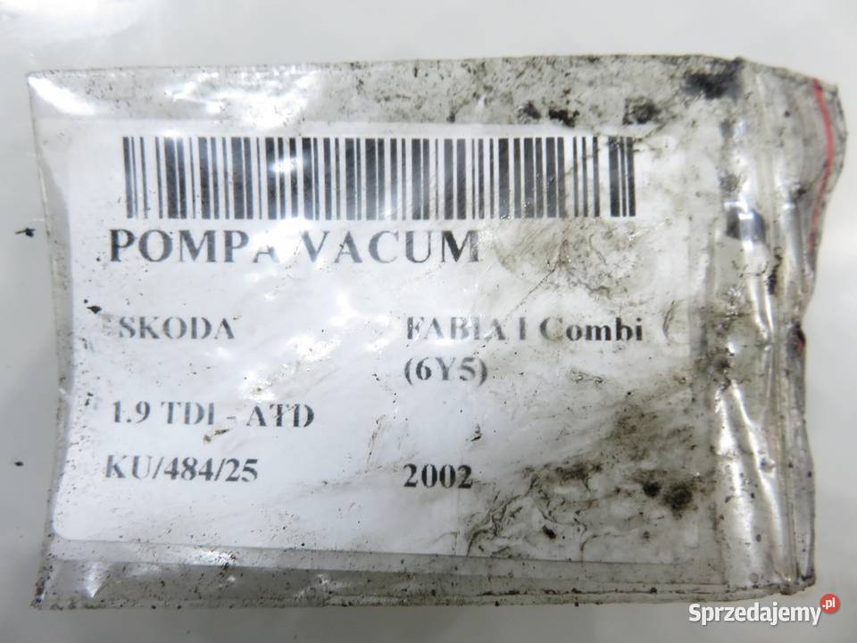 POMPA VACUM SKODA FABIA I Combi 6Y5 19 TDI ATD sprzedam