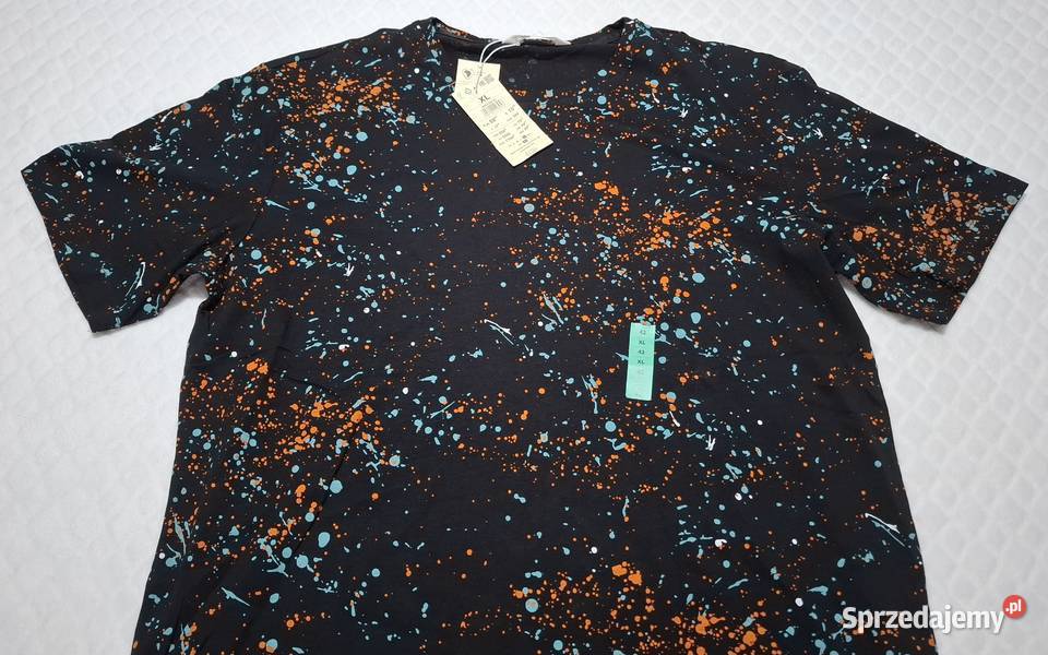 Koszulka krótki rękaw Tshirt Reserved XL czarna śląskie sprzedam