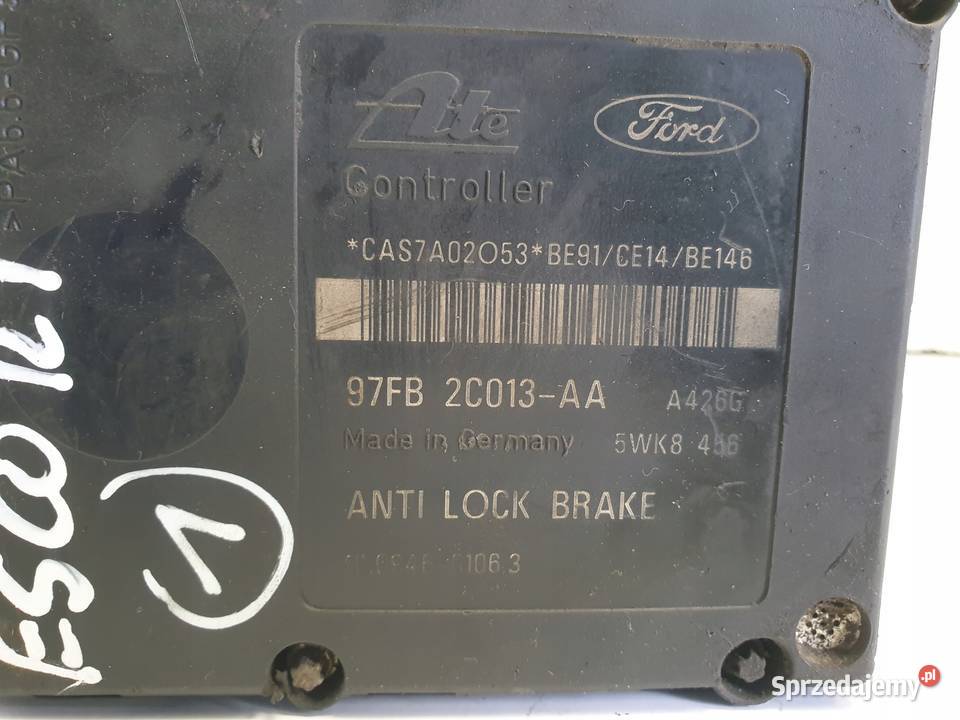 Ford Escort VI Mk6 POMPA HAMULCOWA 97FB2C013AA Rudka