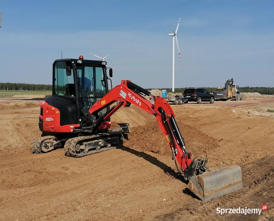 Usługi minikoparka koparka wykopy Terespol