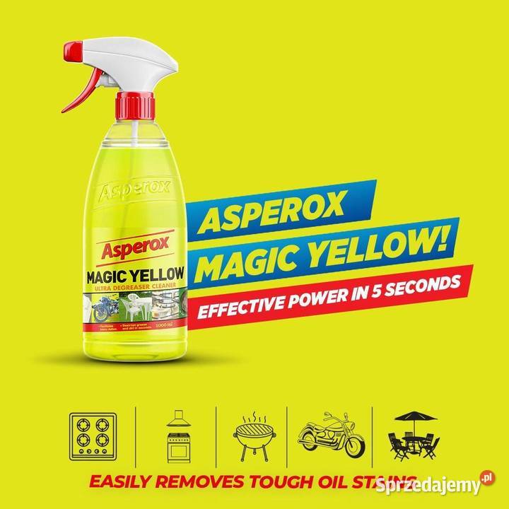 Asperox Magic Yellow Degreaser Środek do Mroków