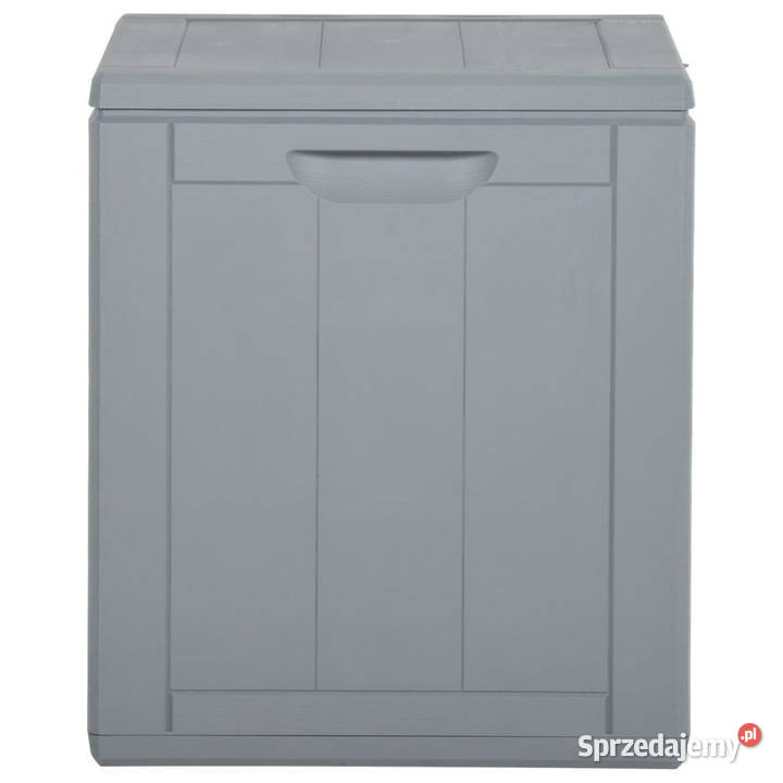 Skrzynia ogrodowa 90 L szara rattan PP WM151233 Warszawa