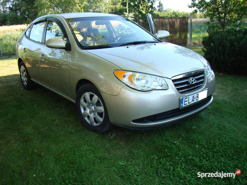 HYUNDAI ELANTRA 2007r 20 BENZYNA AUTOMAT elektryczne szyby Łask sprzedam