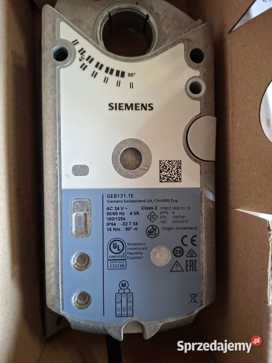 Siłownik Siemens GEB1311E Kłoczew