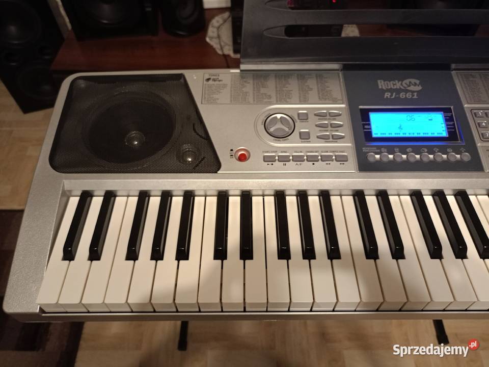 Keyboard RockJam w komplecie stojak statyw i wielkopolskie Drawski Młyn