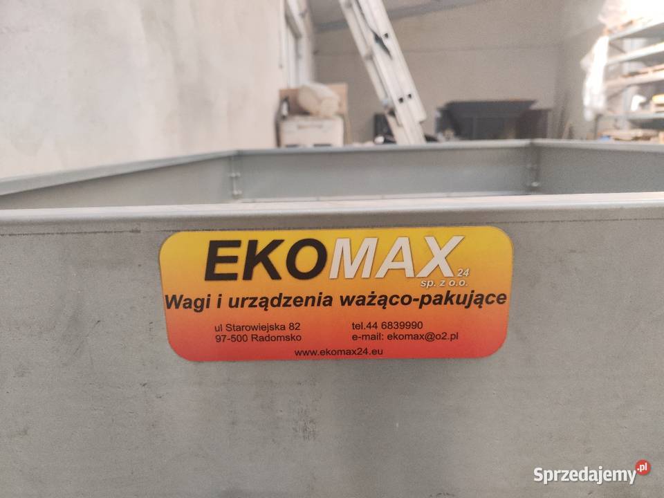 Rozsiewacz nawozów zawieszany 800 l ocynk inox nieuszkodzony łódzkie Radomsko