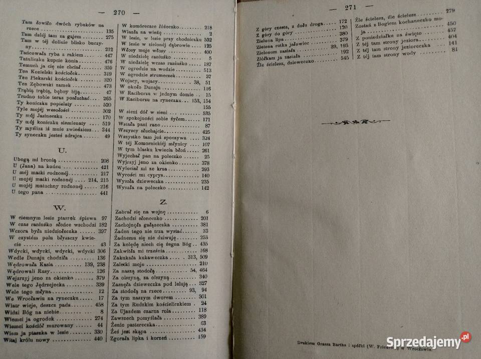 Książka Pieśni ludu Polskiego w Górnym Szląsku śląskie sprzedam