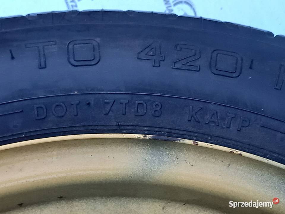 HONDA ACCORD VII koło dojazdowe 1358016 101M świętokrzyskie Kielce