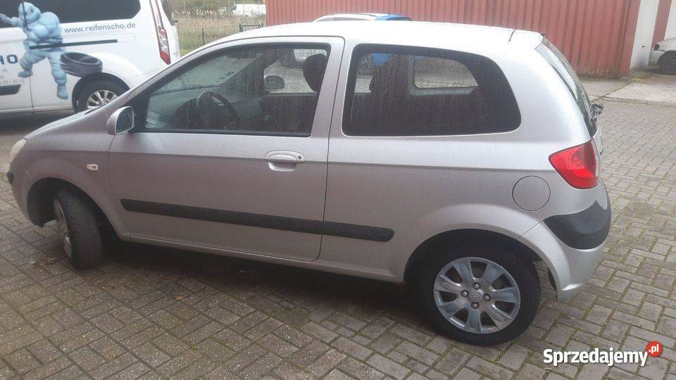 Hyundai Getz drzwi lewe kolor Cs części blacharskie Ostrów Wielkopolski