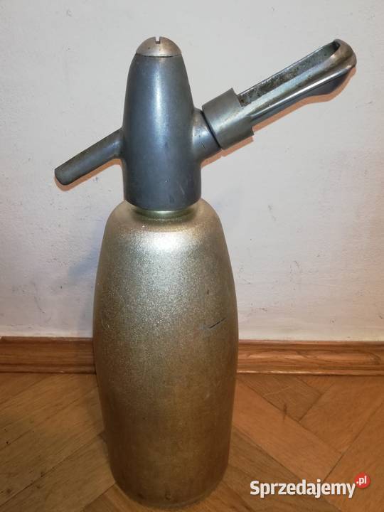 Syfon z PRL do wody sodowej Vintage lata 70te Warszawa sprzedam