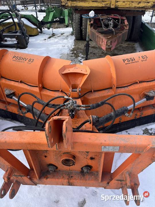 Pług do śniegu strzałka 26m Inter Tech Pozostałe Damianowo sprzedam