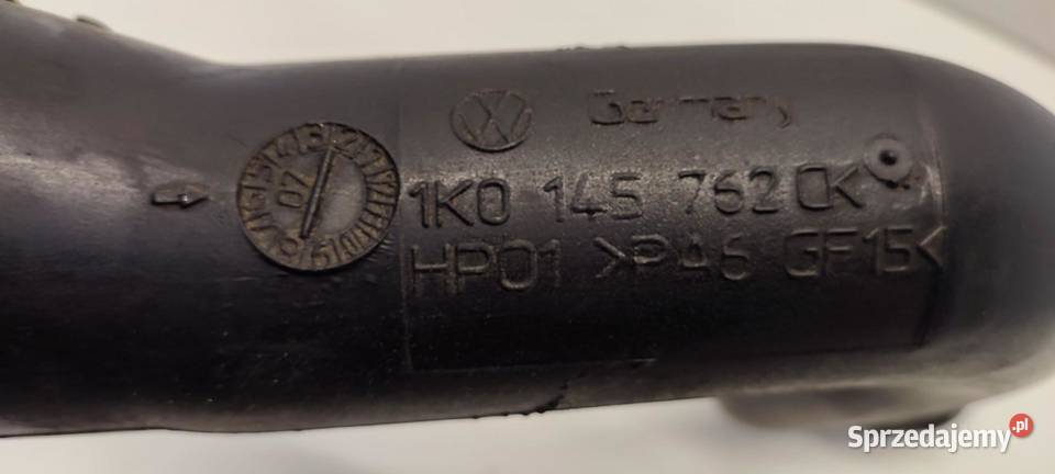 AUDI A3 8P RURA INTERCOOLERA 1K0145762CK osobowe Motoryzacja sprzedam