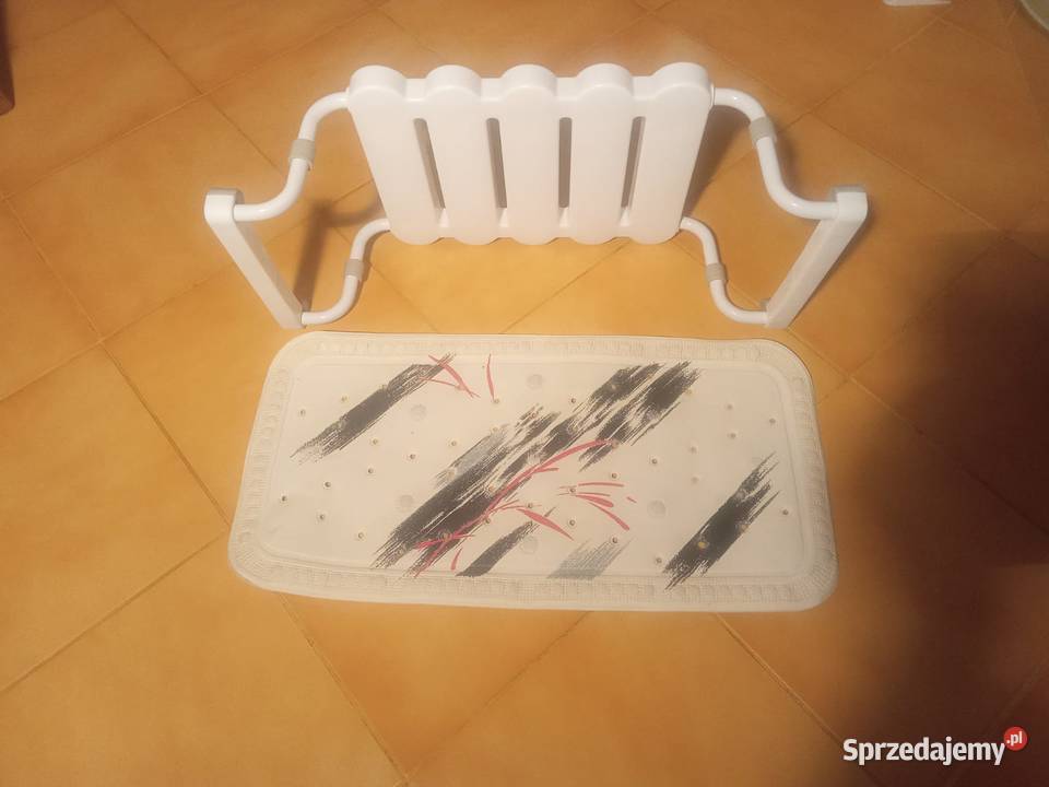 Sedzisko do wanny plus mata antypoślizgowa do Nowy Sącz