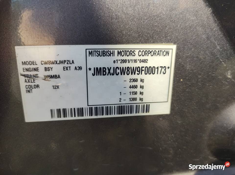 SPRZEDAM MITSUBISHI OUTLANDER 4/5 Rakowice Wielkie