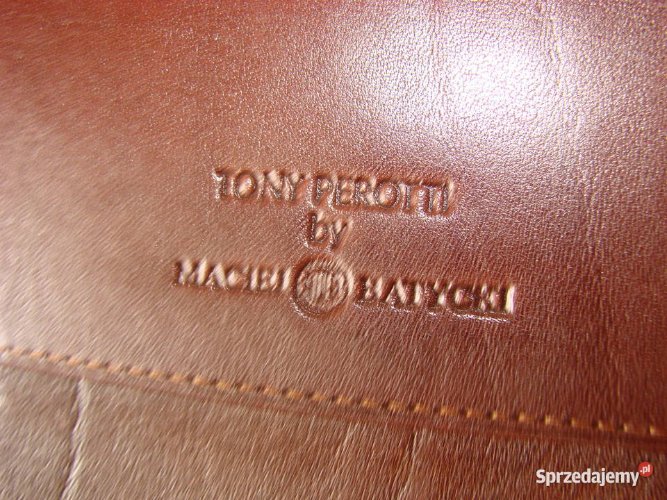 BatyckiTony Perotti skórzana aktówka Pruszcz Gdański