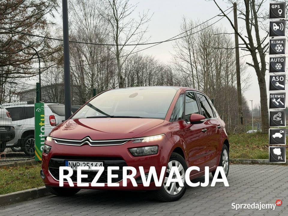 Citroen C4 Picasso 12 131 LED Nawigacja Kamera Mrągowo