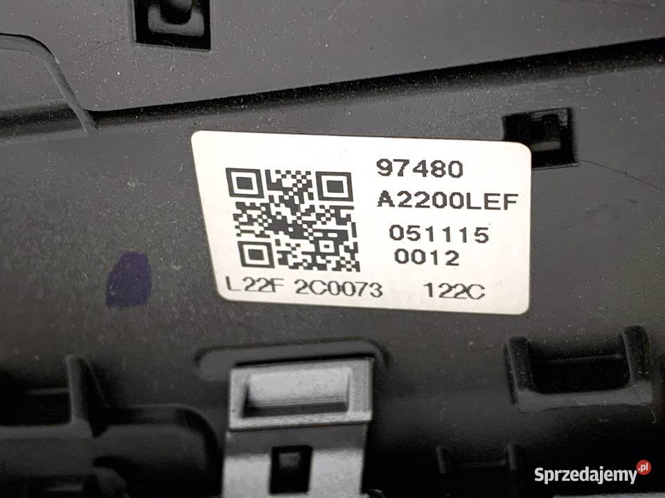 KRATKA NAWIEWU PRZÓD KOMPLET KIA CEED 84832A2000 podkarpackie