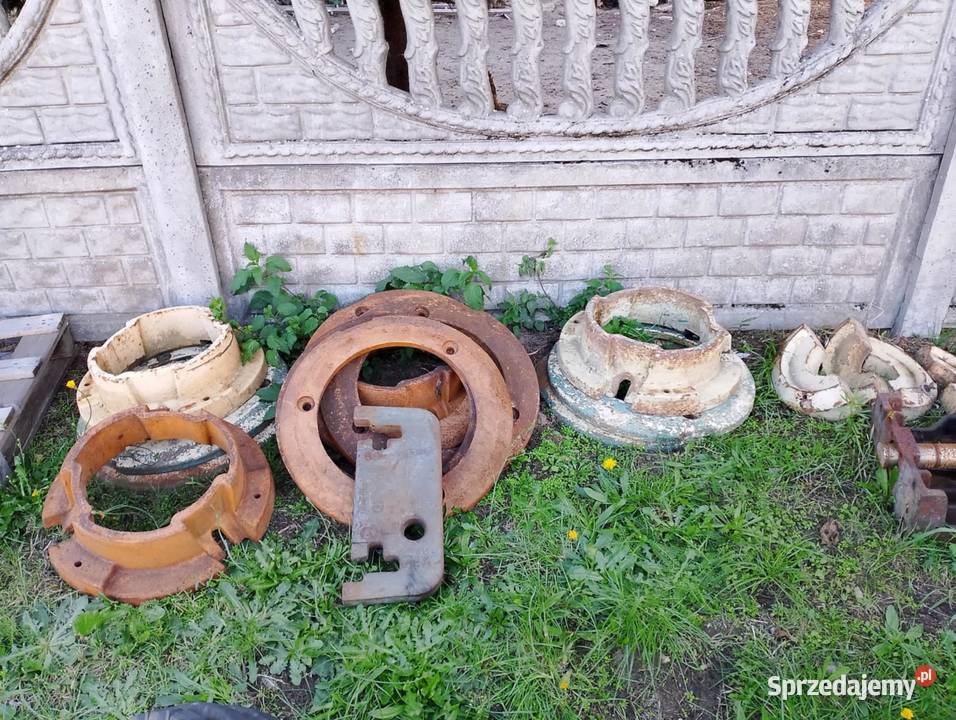 obciazniki przod i tyl do ciagnika C 360 Kolbuszowa sprzedam