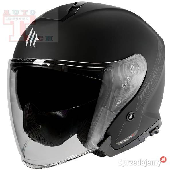 KASK MT z BLENDĄ THUNDER 3 SV CZARNY MAT 3XL warmińsko-mazurskie Mrągowo