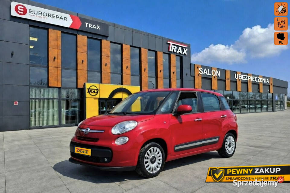 Fiat 500L 14 16V POP STAR Krajowy Niski Przebieg elektryczne lusterka Łódź