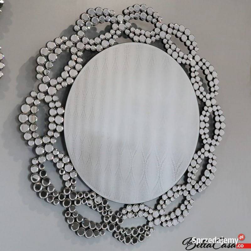 Lustro glamour prostokątne dekoracyjne Dom i Ogród Warszawa